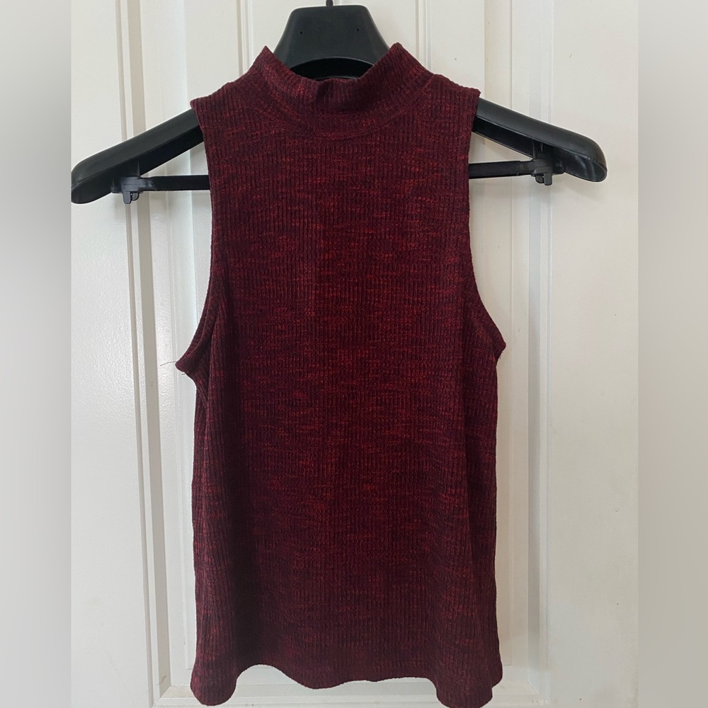 Iris Turtle Neck Sleeveless Top